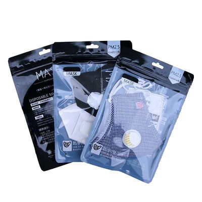 أكياس بلاستيكية قابلة لإعادة الاستخدام من Muffle 120 ميكرون لقناع N95