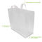 حقيبة تغليف k كبيرة قابلة لإعادة الاستخدام للتسوق مع قاع مجمعة من الورق المقوى