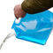 كيس سائل أزرق سعة 2.8 أوقية وسعة 5 لتر مع صنبور لاستخدام مياه الشرب