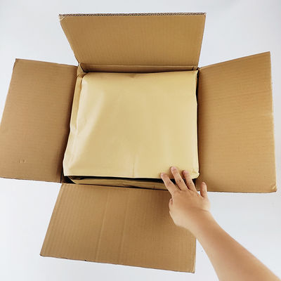 صديقة للبيئة على جانب الطريق الورق الكرافت القابل لإعادة التدوير الغطاء الحراري الصوف المواد مربع بارد الغطاء